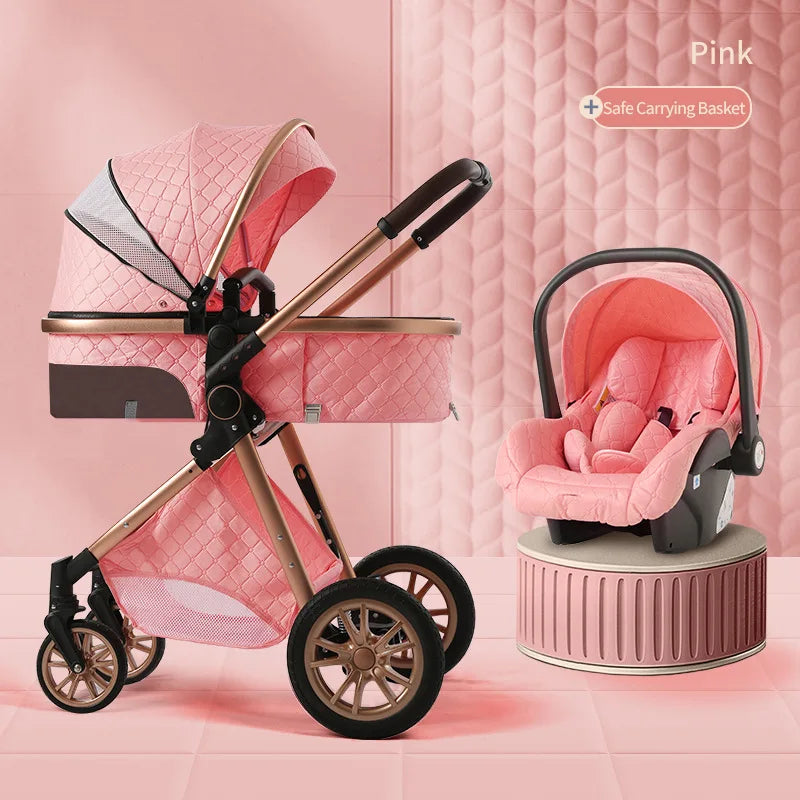 Luxury Stroller 3 in 1