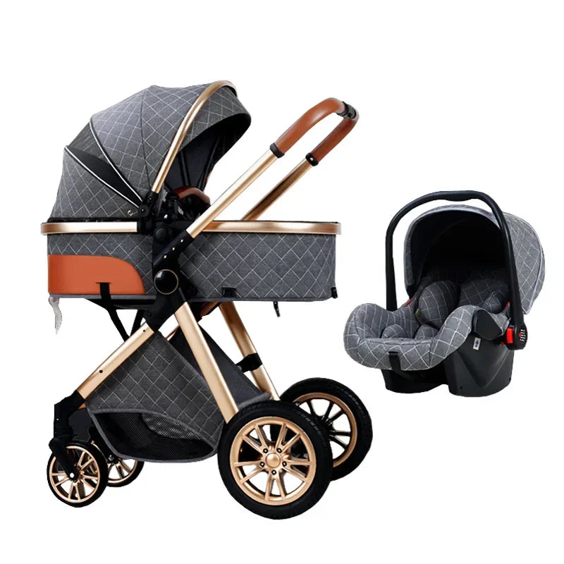 Luxury Stroller 3 in 1