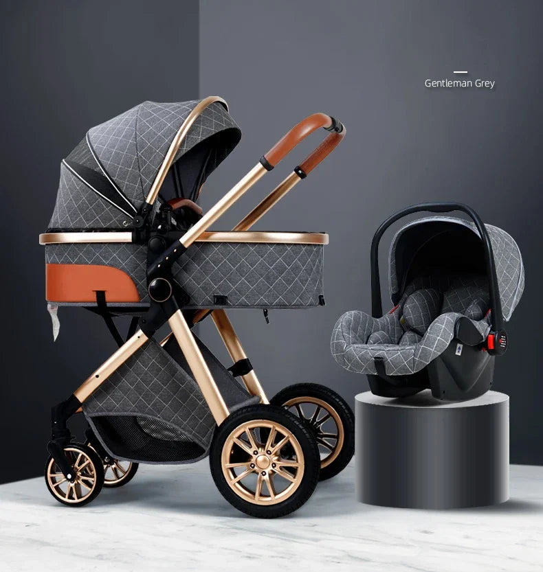 Luxury Stroller 3 in 1