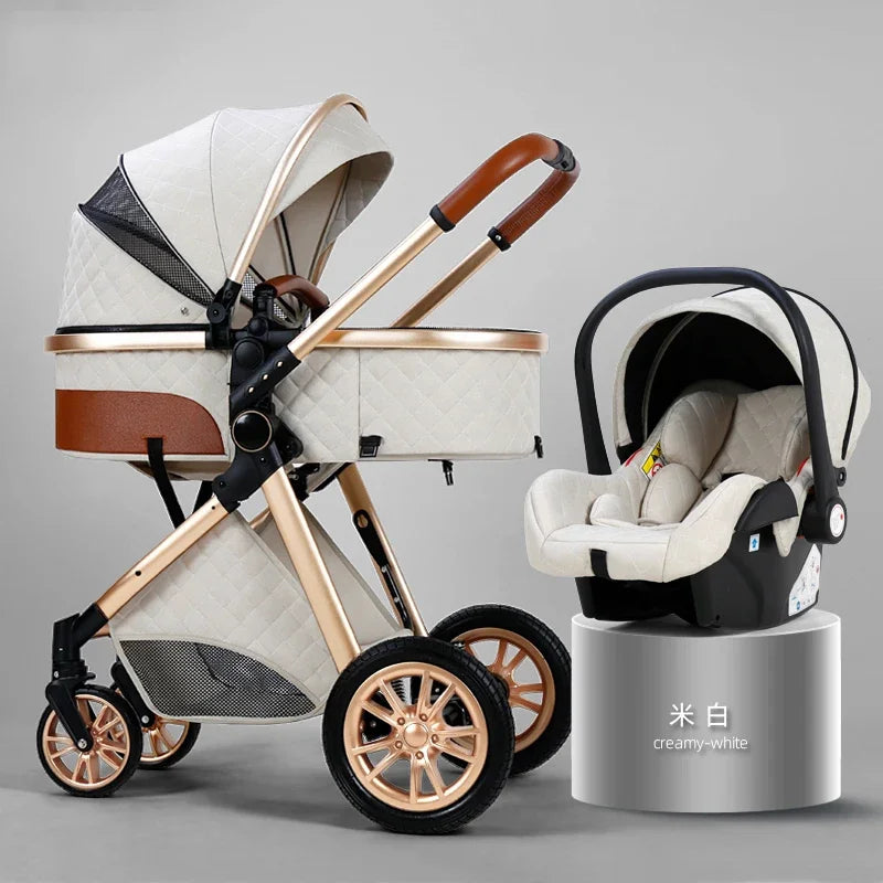 Luxury Stroller 3 in 1