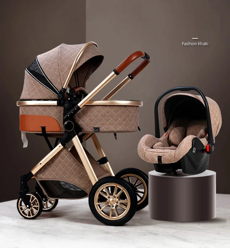 Luxury Stroller 3 in 1